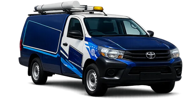 Service van parked on a Hurlstone Park street