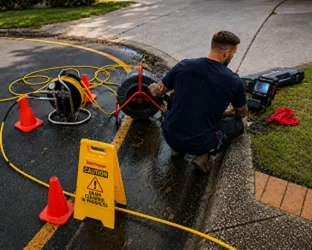 On-site drain inspection at a Hurlstone Park property