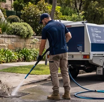 Treating a smelly drain at a Hurlstone Park home